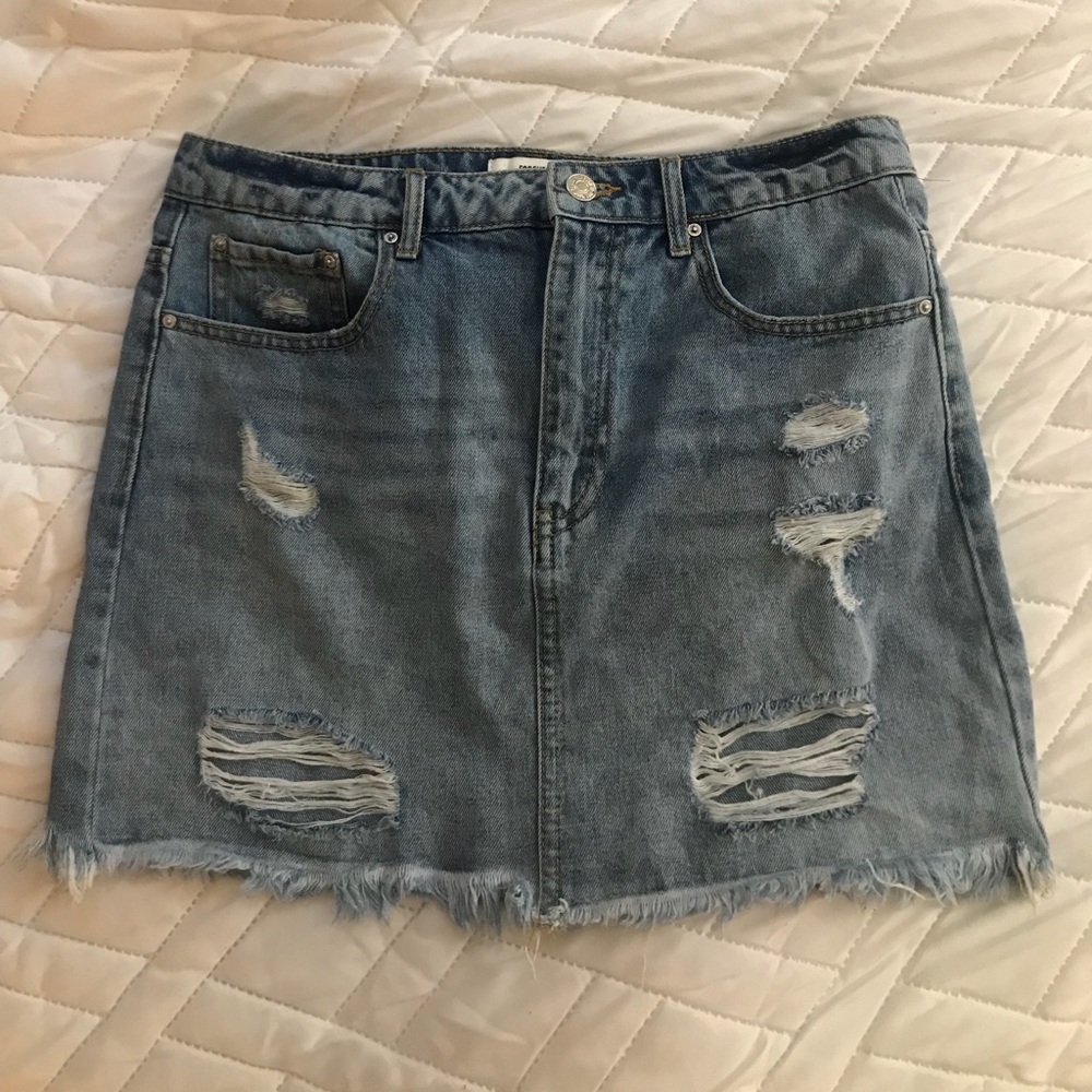 Forever 21 Jean Skirt